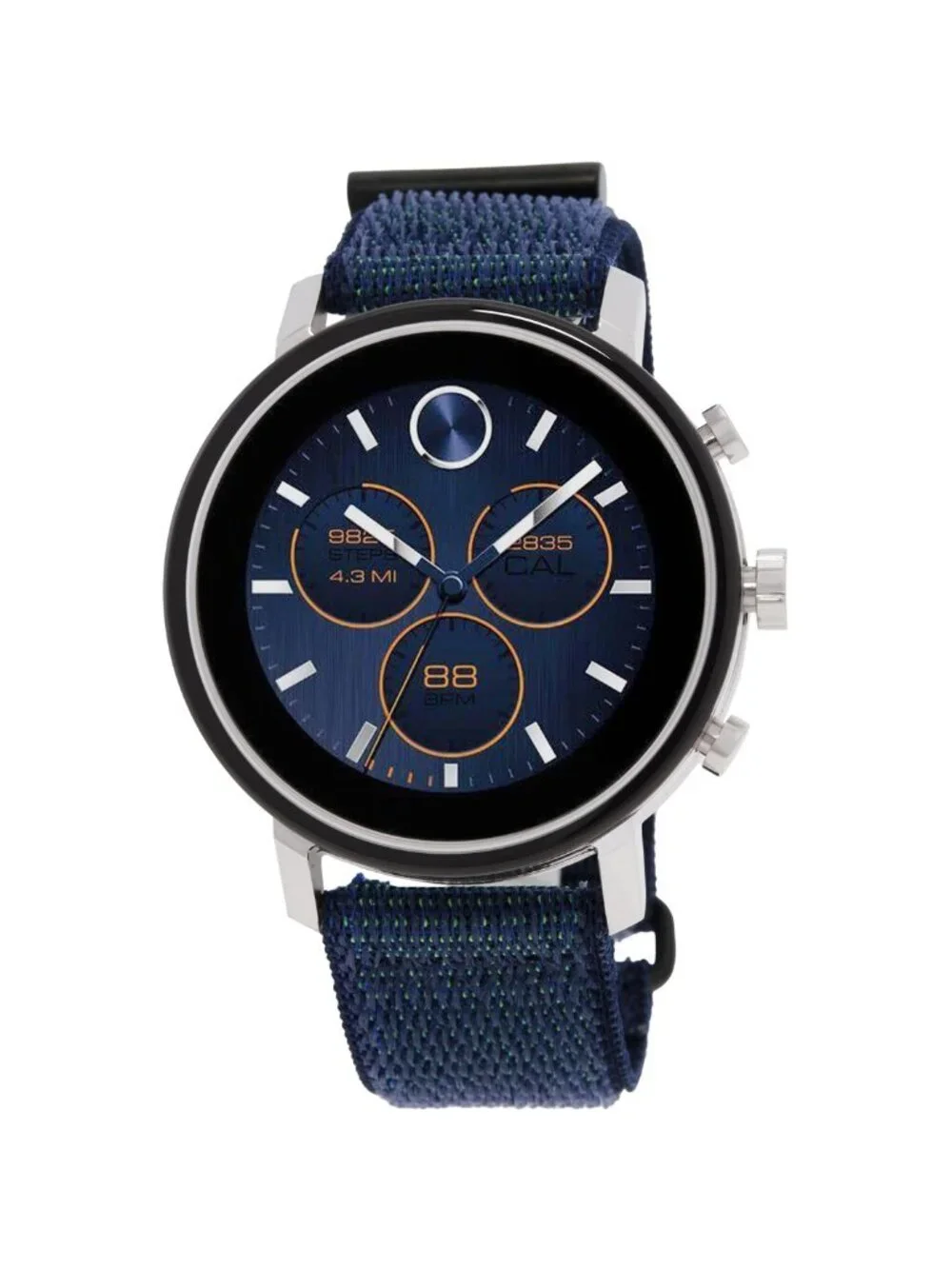 NWT Movado Connect Black Dial Unisex Watch